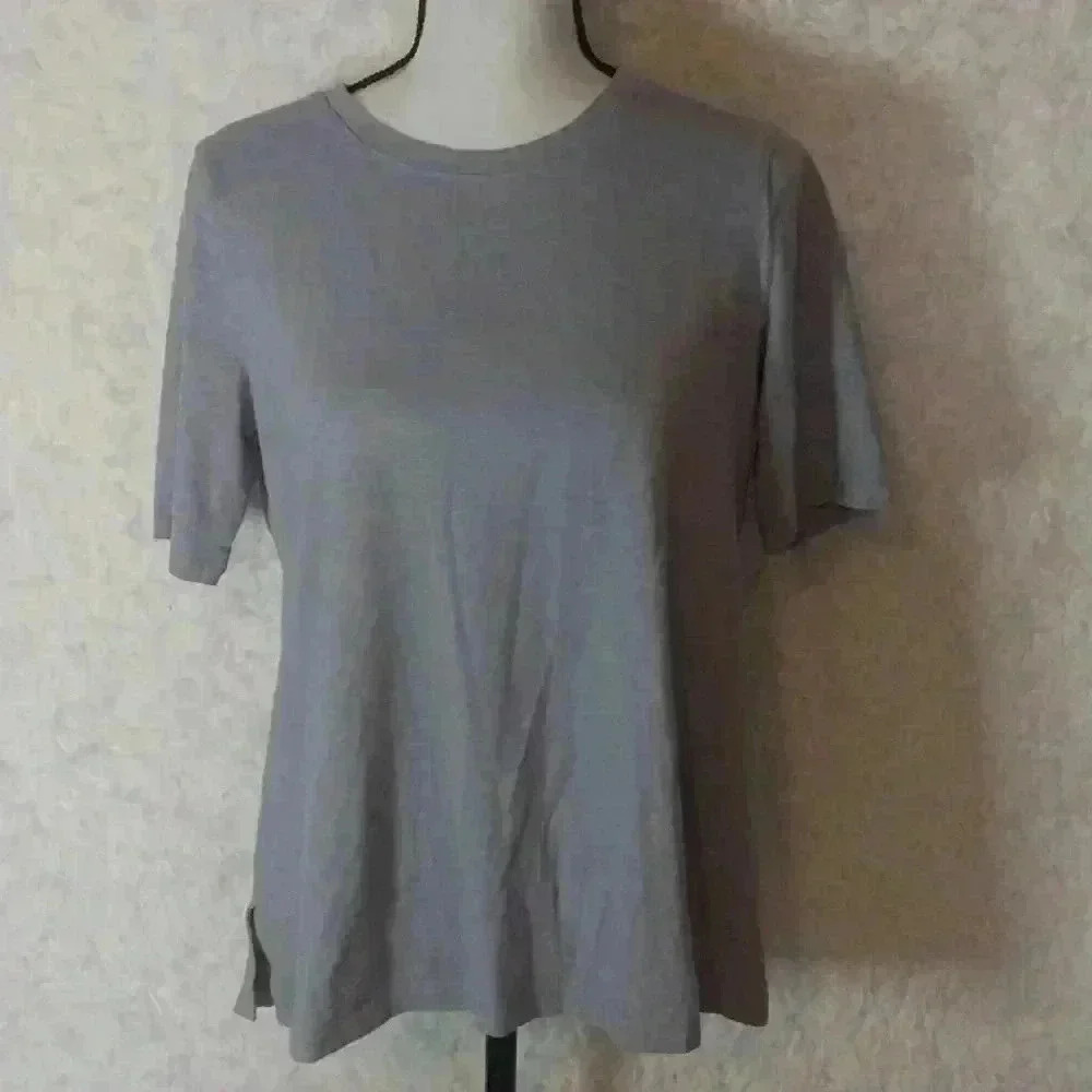 Women's Dry on the Fly Short Sleeve Crewneck T Shirt Gray Size S